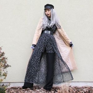 Star romper playsuit with train